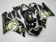 Custom 2005-2006 Black Kawasaki ZX6R Motorcylce Fairings Custom 2005-2006 Black Kawasaki ZX6R Motorcylce Fairings