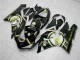 Custom 2005-2006 Black Kawasaki ZX6R Motorcylce Fairings Custom 2005-2006 Black Kawasaki ZX6R Motorcylce Fairings