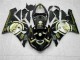 Custom 2005-2006 Black Kawasaki ZX6R Motorcylce Fairings Custom 2005-2006 Black Kawasaki ZX6R Motorcylce Fairings