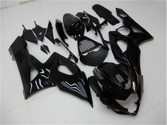 Custom 2005-2006 Glossy Black Suzuki GSXR 1000 Bike Fairings Custom 2005-2006 Glossy Black Suzuki GSXR 1000 Bike Fairings