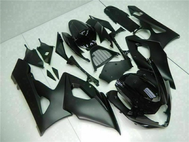 Custom 2005-2006 Black Suzuki GSXR 1000 Motorcycle Fairings Kits Custom 2005-2006 Black Suzuki GSXR 1000 Motorcycle Fairings Kits