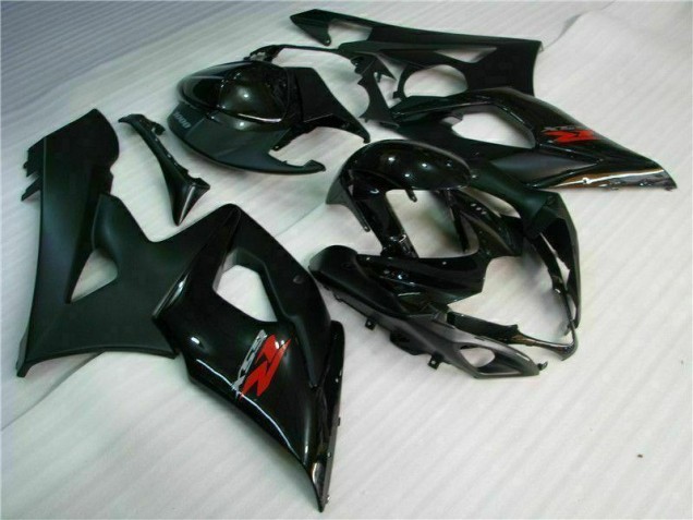 Custom 2005-2006 Black Suzuki GSXR 1000 Motorcycle Replacement Fairings Custom 2005-2006 Black Suzuki GSXR 1000 Motorcycle Replacement Fairings