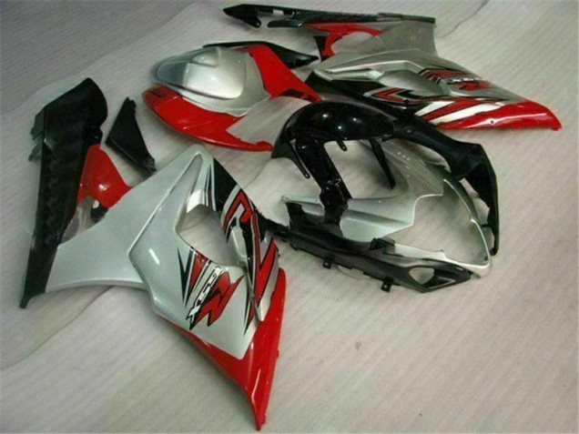 Custom 2005-2006 Red White Suzuki GSXR 1000 Motorcyle Fairings Custom 2005-2006 Red White Suzuki GSXR 1000 Motorcyle Fairings