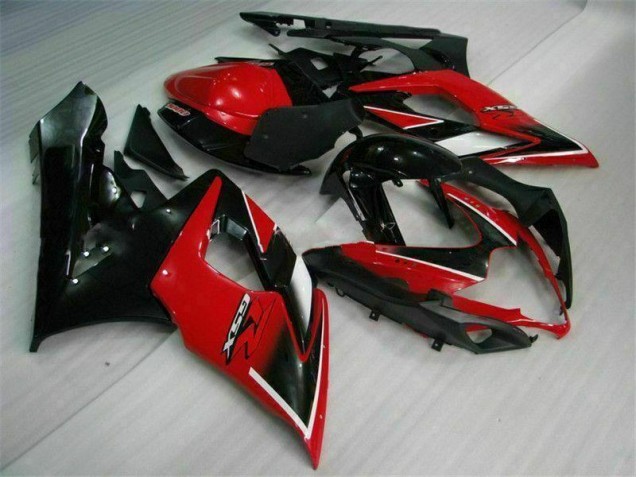 Custom 2005-2006 Red Black Suzuki GSXR 1000 Motorcylce Fairings Custom 2005-2006 Red Black Suzuki GSXR 1000 Motorcylce Fairings
