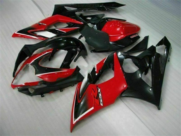 Custom 2005-2006 Red Black Suzuki GSXR 1000 Motorcylce Fairings Custom 2005-2006 Red Black Suzuki GSXR 1000 Motorcylce Fairings