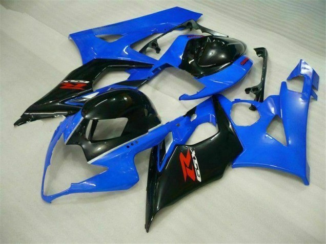 Custom 2005-2006 Blue Black Suzuki GSXR 1000 Motorbike Fairings Custom 2005-2006 Blue Black Suzuki GSXR 1000 Motorbike Fairings