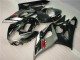 Custom 2005-2006 Grey Black Suzuki GSXR 1000 Bike Fairings Custom 2005-2006 Grey Black Suzuki GSXR 1000 Bike Fairings