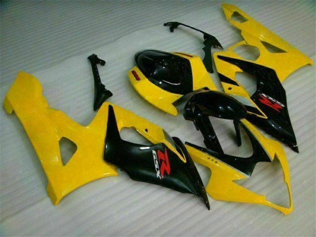 Custom 2005-2006 Yellow Black Suzuki GSXR 1000 Motor Bike Fairings Custom 2005-2006 Yellow Black Suzuki GSXR 1000 Motor Bike Fairings