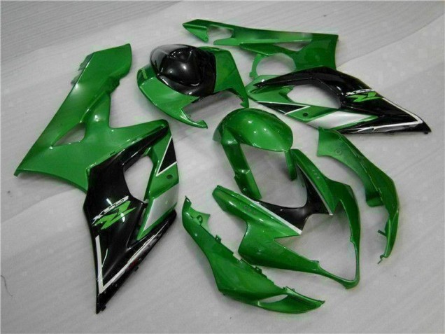 Custom 2005-2006 Green Suzuki GSXR 1000 Replacement Motorcycle Fairings Custom 2005-2006 Green Suzuki GSXR 1000 Replacement Motorcycle Fairings