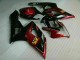 Custom 2005-2006 Red Black Suzuki GSXR 1000 Bike Fairing Kit Custom 2005-2006 Red Black Suzuki GSXR 1000 Bike Fairing Kit