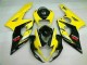 Custom 2005-2006 Yellow Black Suzuki GSXR 1000 Motorcycle Fairings Kits Custom 2005-2006 Yellow Black Suzuki GSXR 1000 Motorcycle Fairings Kits