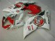 Custom 2005-2006 Red White Suzuki GSXR 1000 Motorcycle Replacement Fairings Custom 2005-2006 Red White Suzuki GSXR 1000 Motorcycle Replacement Fairings