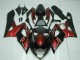 Aftermarket 2005-2006 Red Black Suzuki GSXR 1000 Motorcycle Fairings & Bodywork