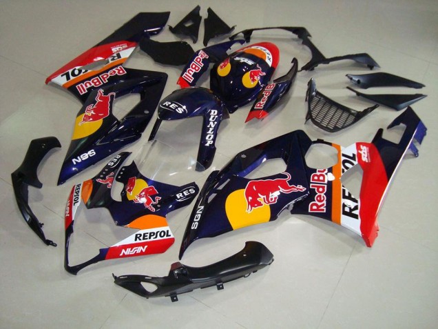 Custom 2005-2006 Red Bull Repsol Suzuki GSXR 1000 Motorcycle Fairing Kits Custom 2005-2006 Red Bull Repsol Suzuki GSXR 1000 Motorcycle Fairing Kits