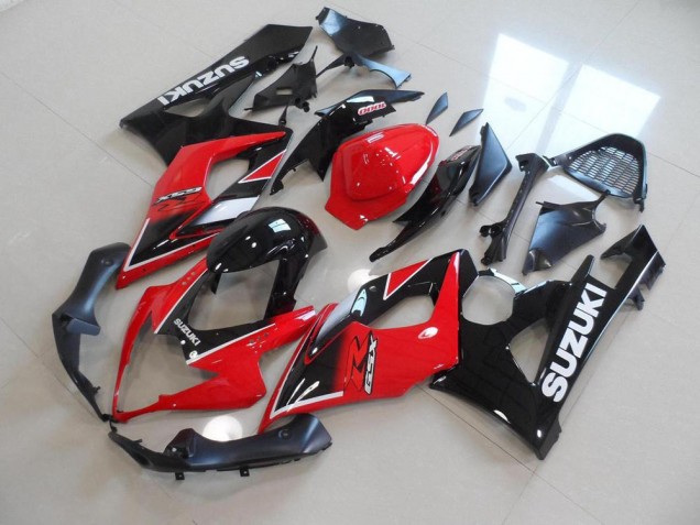 Custom 2005-2006 Red Black OEM Style Suzuki GSXR 1000 Bike Fairings Custom 2005-2006 Red Black OEM Style Suzuki GSXR 1000 Bike Fairings