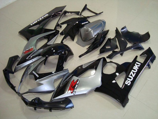 Custom 2005-2006 Grey Black Suzuki GSXR 1000 Motorbike Fairing Custom 2005-2006 Grey Black Suzuki GSXR 1000 Motorbike Fairing