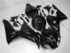 Aftermarket 2006-2007 Glossy Black Honda CBR1000RR Motor Bike Fairings