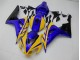 Custom 2006-2007 Yellow Blue Honda CBR1000RR Replacement Motorcycle Fairings Custom 2006-2007 Yellow Blue Honda CBR1000RR Replacement Motorcycle Fairings