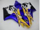 Custom 2006-2007 Yellow Blue Honda CBR1000RR Replacement Motorcycle Fairings Custom 2006-2007 Yellow Blue Honda CBR1000RR Replacement Motorcycle Fairings