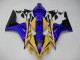 Custom 2006-2007 Yellow Blue Honda CBR1000RR Replacement Motorcycle Fairings Custom 2006-2007 Yellow Blue Honda CBR1000RR Replacement Motorcycle Fairings