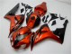 Custom 2006-2007 Orange Black Honda CBR1000RR Motorcycle Fairings Kit Custom 2006-2007 Orange Black Honda CBR1000RR Motorcycle Fairings Kit