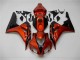 Custom 2006-2007 Orange Black Honda CBR1000RR Motorcycle Fairings Kit Custom 2006-2007 Orange Black Honda CBR1000RR Motorcycle Fairings Kit