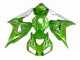 Custom 2006-2007 Green Honda CBR1000RR Motorbike Fairings