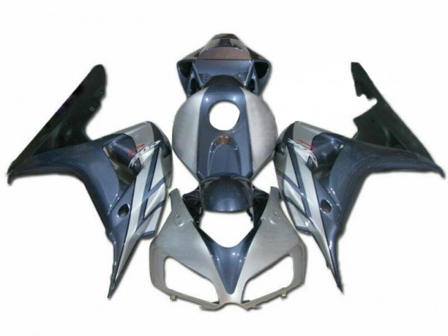 Custom 2006-2007 Silver Honda CBR1000RR Motorcycle Fairing Kit Custom 2006-2007 Silver Honda CBR1000RR Motorcycle Fairing Kit
