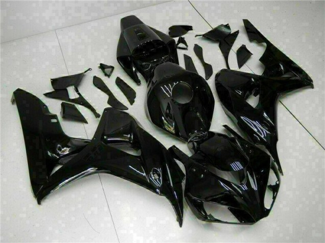 Custom 2006-2007 Glossy Black Honda CBR1000RR Bike Fairing Custom 2006-2007 Glossy Black Honda CBR1000RR Bike Fairing