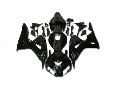Custom 2006-2007 Glossy Black Honda CBR1000RR Bike Fairing
