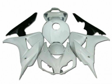 Custom 2006-2007 White Honda CBR1000RR Bike Fairings