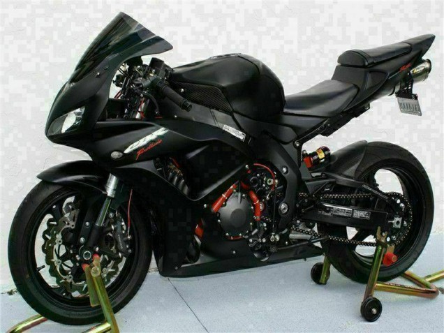 Custom 2006-2007 Black Honda CBR1000RR Bike Fairing Kit Custom 2006-2007 Black Honda CBR1000RR Bike Fairing Kit