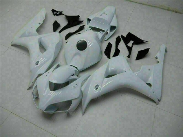 Custom 2006-2007 White Honda CBR1000RR Motorcycle Bodywork Custom 2006-2007 White Honda CBR1000RR Motorcycle Bodywork