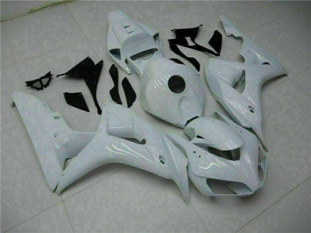 Custom 2006-2007 White Honda CBR1000RR Motorcycle Bodywork Custom 2006-2007 White Honda CBR1000RR Motorcycle Bodywork