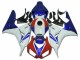 Custom 2006-2007 Blue White Honda CBR1000RR Motorbike Fairing Kits Custom 2006-2007 Blue White Honda CBR1000RR Motorbike Fairing Kits