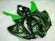 Custom 2006-2007 Green Flame Black Honda CBR1000RR Moto Fairings Custom 2006-2007 Green Flame Black Honda CBR1000RR Moto Fairings
