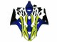 Custom 2006-2007 Blue Yellow Honda CBR1000RR Motorcycle Replacement Fairings Custom 2006-2007 Blue Yellow Honda CBR1000RR Motorcycle Replacement Fairings