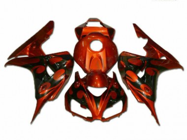 Custom 2006-2007 Brown Honda CBR1000RR Motorcyle Fairings