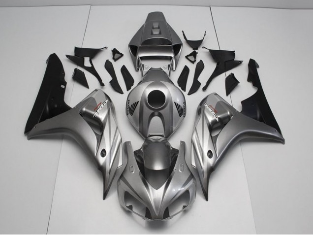 Aftermarket 2006-2007 Black and Grey Honda CBR1000RR Replacement Motorcycle Fairings