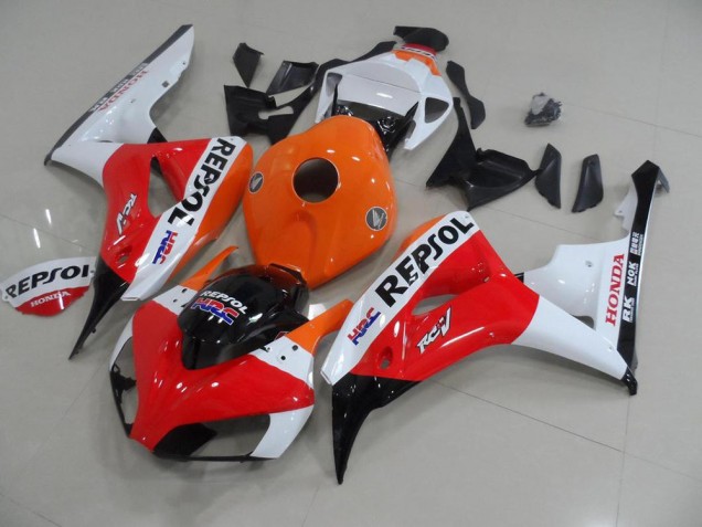 Custom 2006-2007 Black Red White Repsol Honda CBR1000RR Motorbike Fairing Kits Custom 2006-2007 Black Red White Repsol Honda CBR1000RR Motorbike Fairing Kits