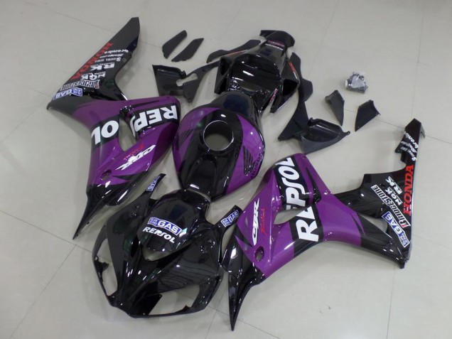Custom 2006-2007 Purple Repsol Honda CBR1000RR Motorcyle Fairings Custom 2006-2007 Purple Repsol Honda CBR1000RR Motorcyle Fairings