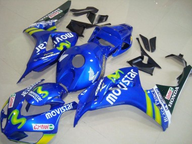 Custom 2006-2007 Movistar Honda CBR1000RR Motorcycle Fairings