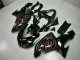 Custom 2006-2007 Black Red Flame Kawasaki ZX10R Motorcyle Fairings Custom 2006-2007 Black Red Flame Kawasaki ZX10R Motorcyle Fairings
