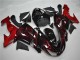 Aftermarket 2006-2007 Red Flame Kawasaki ZX10R Motorcycle Fairings Kit