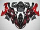 Custom 2006-2007 Red Flame Kawasaki ZX10R Motorcycle Fairings Kit Custom 2006-2007 Red Flame Kawasaki ZX10R Motorcycle Fairings Kit