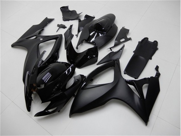 Custom 2006-2007 Matte Black Suzuki GSXR 600/750 Bike Fairings Custom 2006-2007 Matte Black Suzuki GSXR 600/750 Bike Fairings