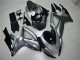 Custom 2006-2007 Silver Grey Suzuki GSXR 600/750 Motorcycle Replacement Fairings Custom 2006-2007 Silver Grey Suzuki GSXR 600/750 Motorcycle Replacement Fairings