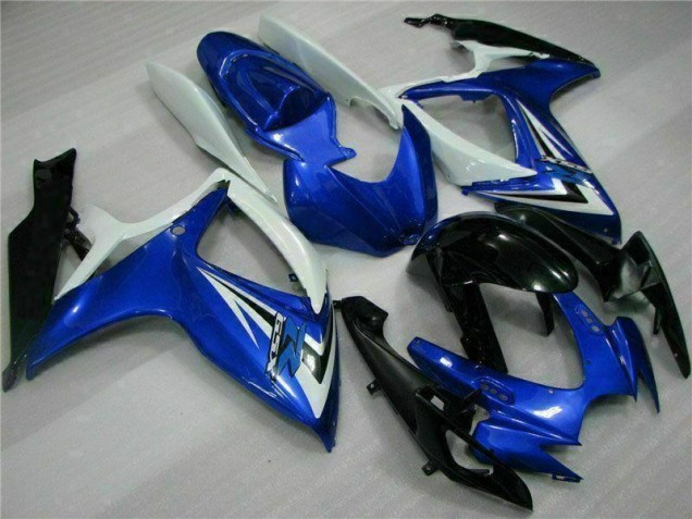 Custom 2006-2007 Blue Suzuki GSXR 600/750 Motorcycle Bodywork Custom 2006-2007 Blue Suzuki GSXR 600/750 Motorcycle Bodywork