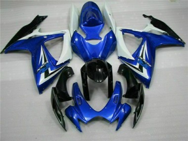 Aftermarket 2006-2007 Suzuki GSXR 600/750 Motorcycle Fairings MF1618 - Blue