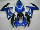 Custom 2006-2007 Blue Suzuki GSXR 600/750 Motorcycle Bodywork Custom 2006-2007 Blue Suzuki GSXR 600/750 Motorcycle Bodywork
